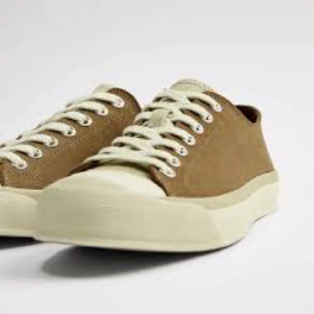 Zara Split Leather Sneakers Camel Mens 10 Size 43